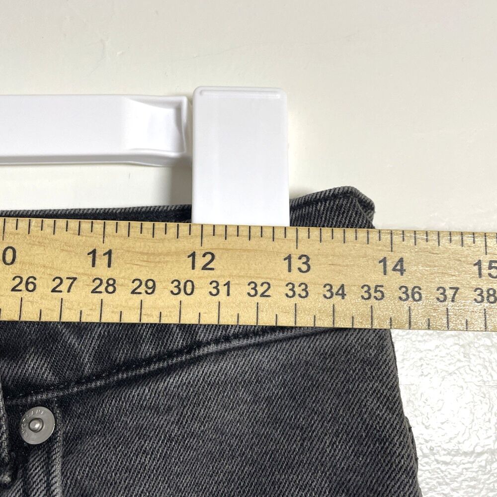 Everlane The Way High Jean Women's Organic Cotton Charcoal Grey Size 26 Regular - Picture 6 of 13